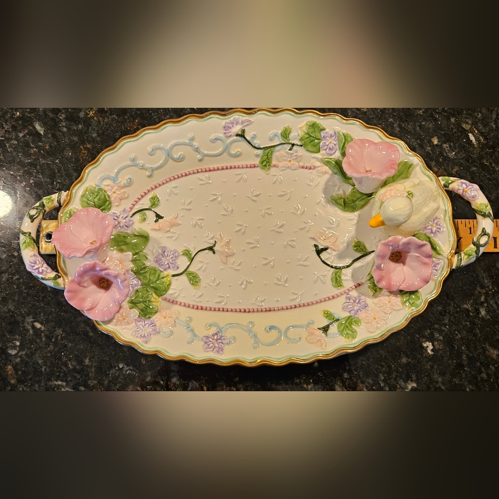 Springtime Collection 2001 Platter Plate. NIB! - Picture 9 of 17